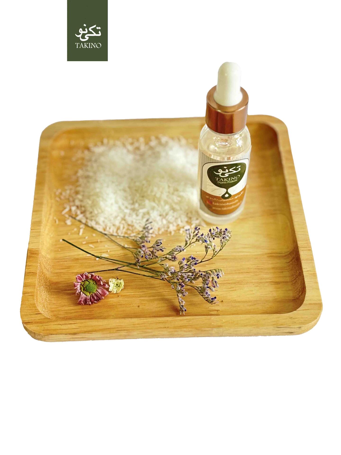 روغن نارگیل ارگانیک و خالص تکی نو در حجم 30 و 60 سی سی با درب قطره چکانی زیبا 